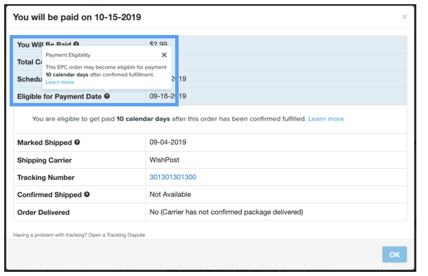 Wish EPC物流服务项目常见问题