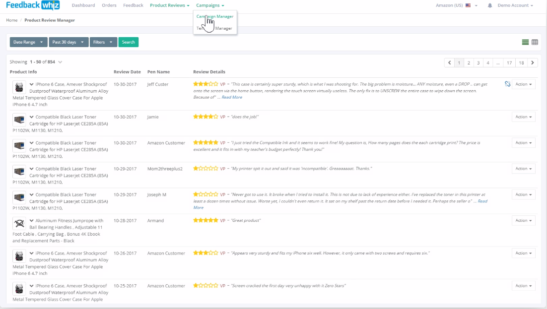 推荐一款多合一产品评价管理工具：Feedbackwhiz