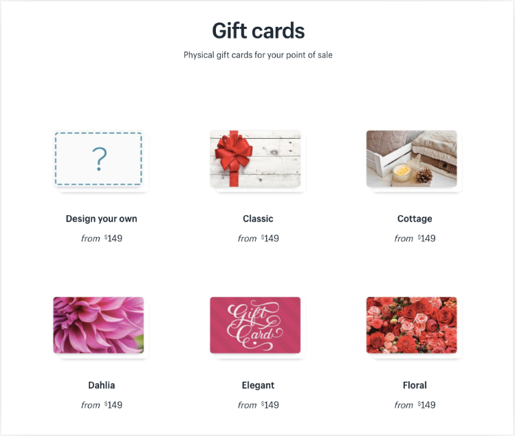 Shopify实体礼品卡介绍：Shopify实物礼品卡购买及使用要求