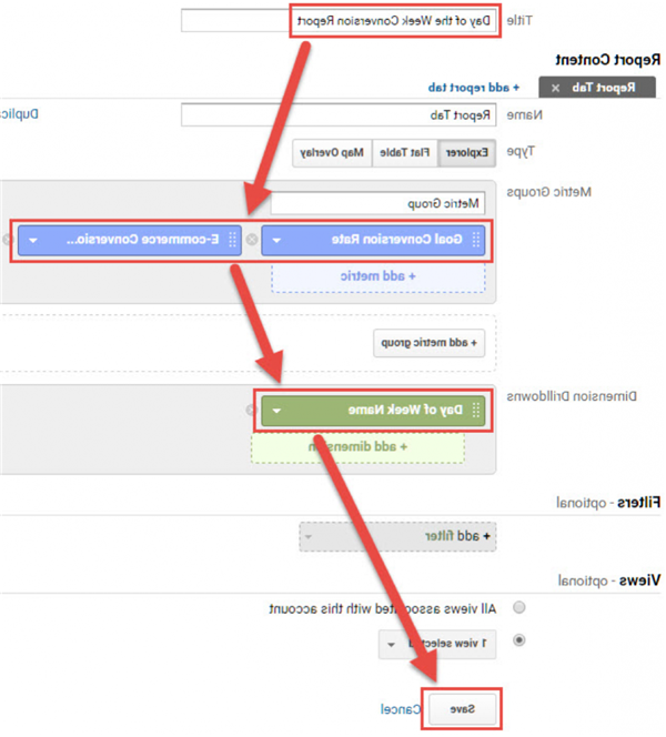 图文教程：创建Google Analytics网站流量和转化率报告