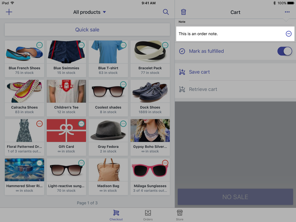 Shopify POS 订单信息中加入购物车备注名称加上及删掉实例教程插图(3)