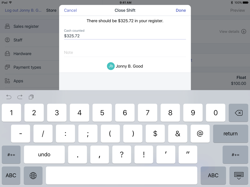 Shopify POS收银班次设置指南