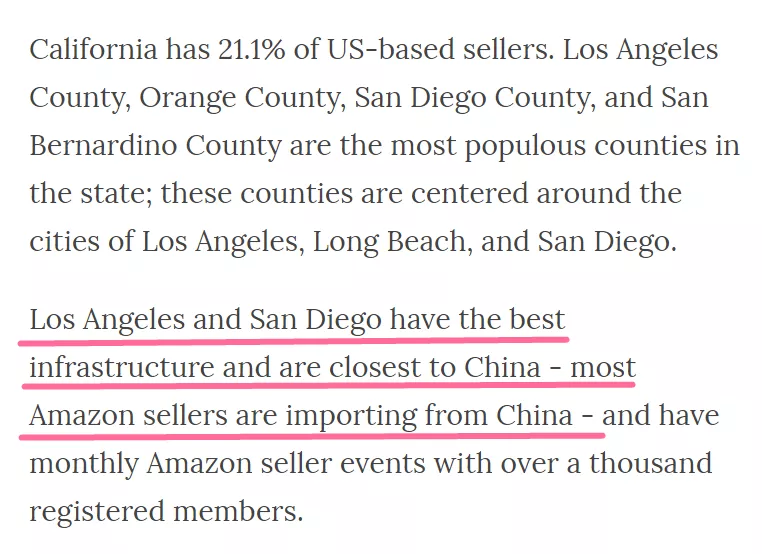 美国亚马逊卖家分布图出炉，中国卖家太幸福了！