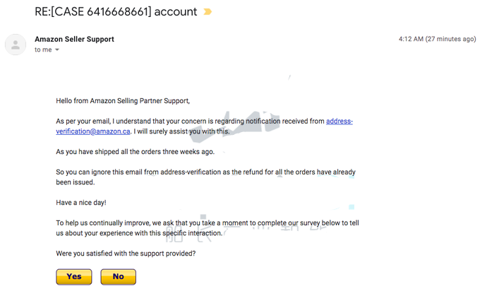 震惊！多位卖家上百个订单被自动退款，亚马逊给出的原因竟然是……