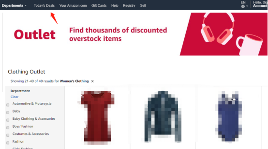 亚马逊LISTING流程化运营体系:Outlet促销功能讲解