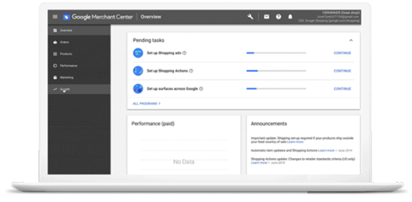 谷歌产品介绍：Google Merchant Center如何在站外引流中发挥作用？