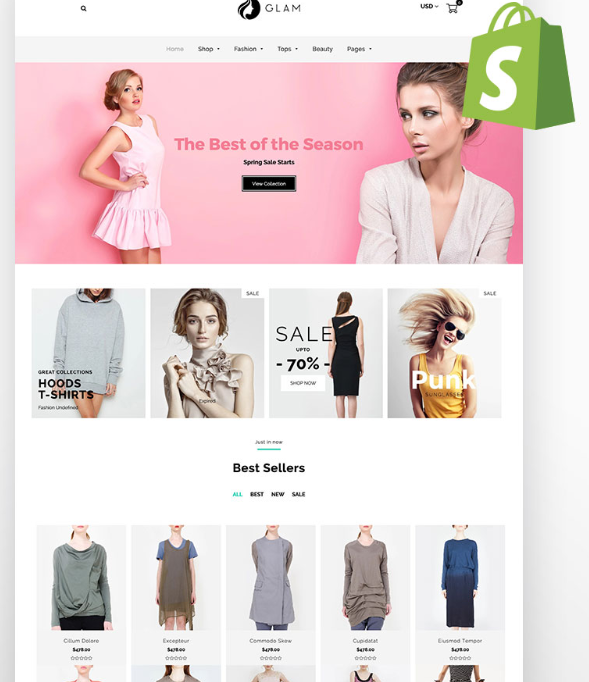 自建站时尚卖家如何搭建吸睛网站？外媒盘点了19个Shopify主题