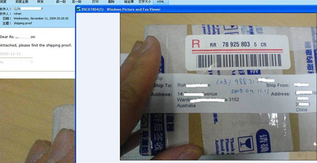 eBay订单成交后客服沟通买家邮件模板