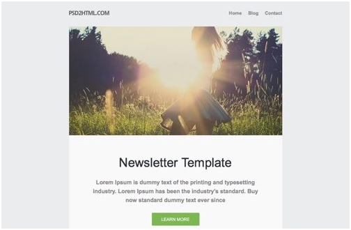 78个免费的响应式电子邮件模板，你要的都在这了！