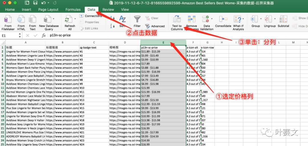 跨境电商数据抓取入门：亚马逊bestsellers100价格数据分析