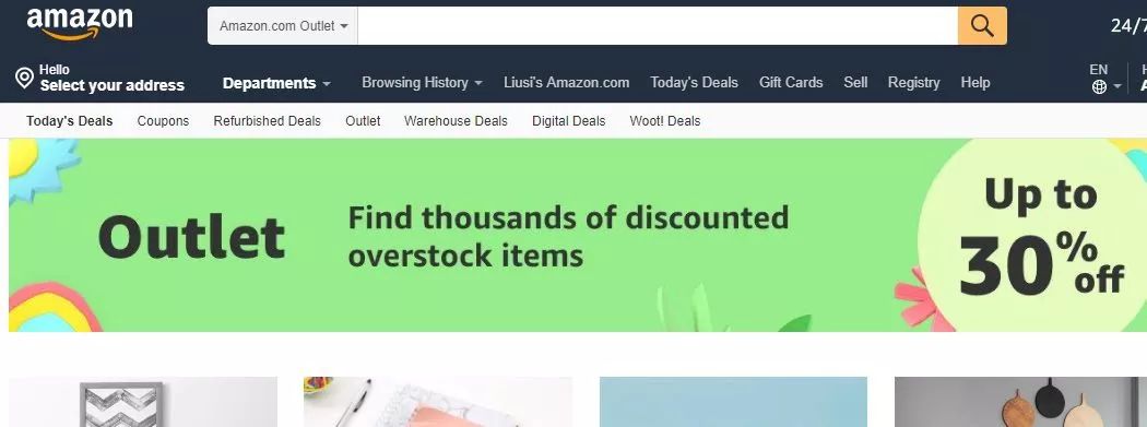 亚马逊库存有救啦！Outlet Deals清仓活动可自主申报！