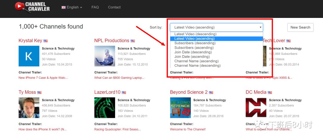 Youtube网红快速查找：Youtube站内搜索及Socialblade红人工具