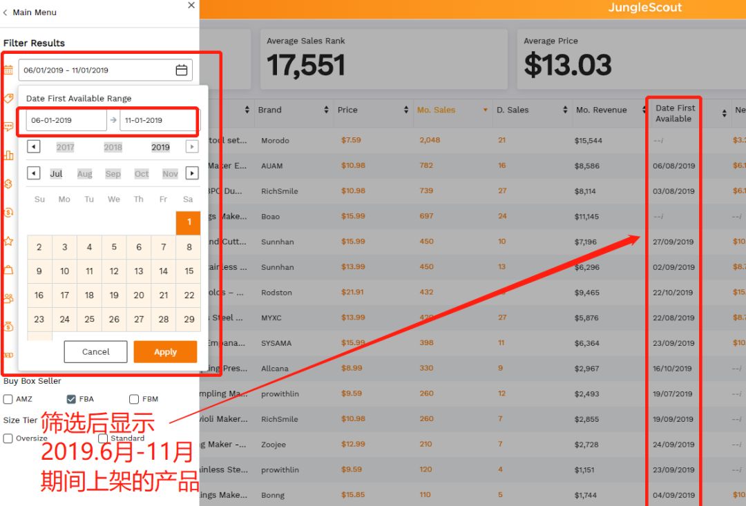 这款产品机会分数=7, Review才不到20个！怎么找到的？