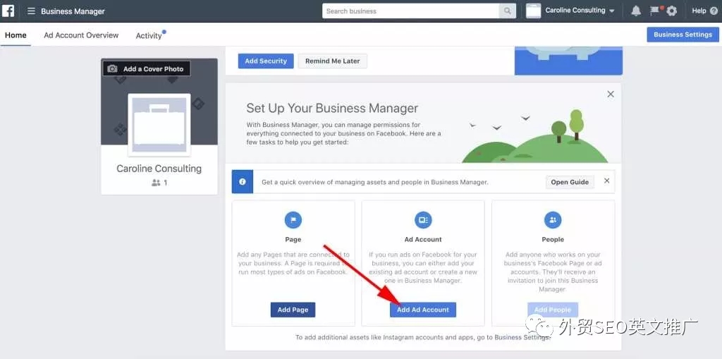 外贸企业如何搭建Facebook广告账户
