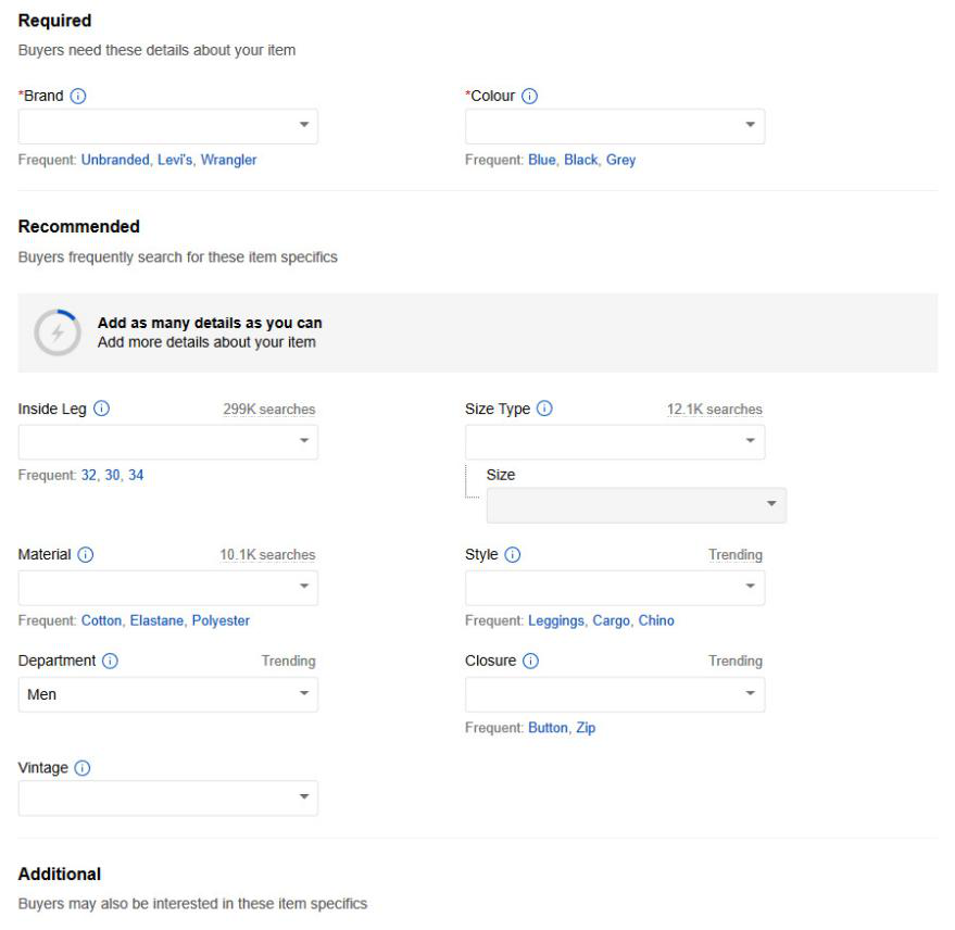 eBay牛仔裤成为尺码问题重灾区，卖家上架需注意这几个方面