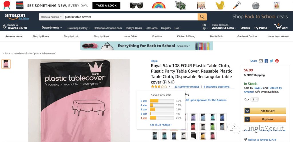 亚马逊选品：如何使用Jungle Scout Chrome插件工具对潜在的选品进行调研？