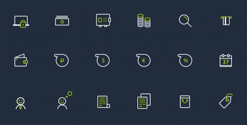 建站无小事：20组电商图标集帮你打造“高大上”自建站
