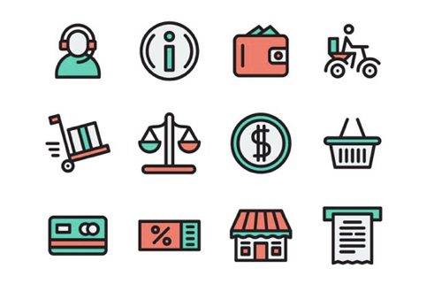 建站无小事：20组电商图标集帮你打造“高大上”自建站