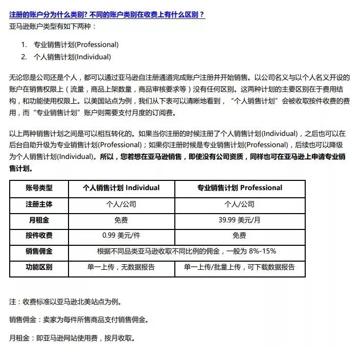 实用干货：2019年亚马逊各项启动资金需要多少？【超全】