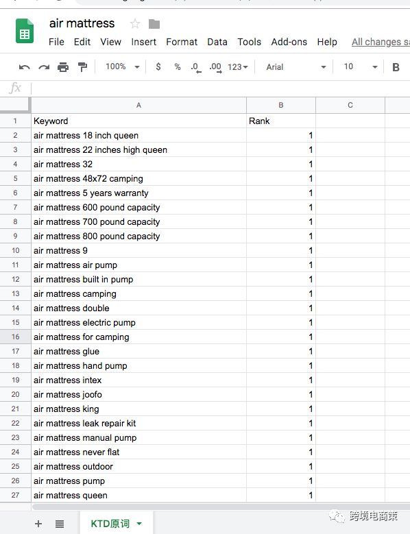 亚马逊产品关键词调研-免费工具【图文资源】