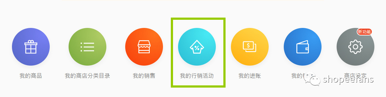 Shopee店展优惠券设置取马来站最新店展装饰