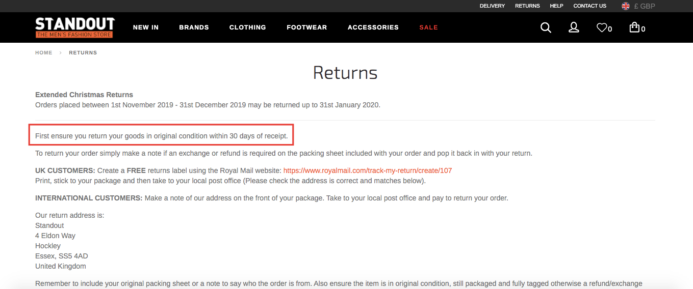 千字长文教你写出最走心的退货政策，帮你收割一大波“死忠粉”
