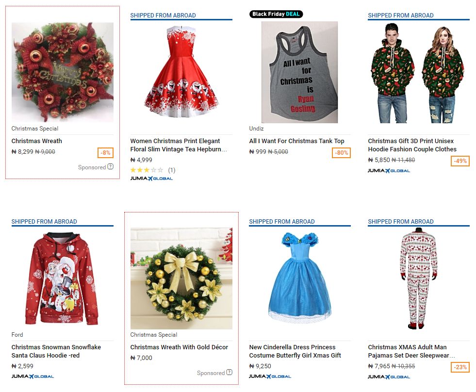 延续黑五狂欢，JUMIA双十二&圣诞节大促