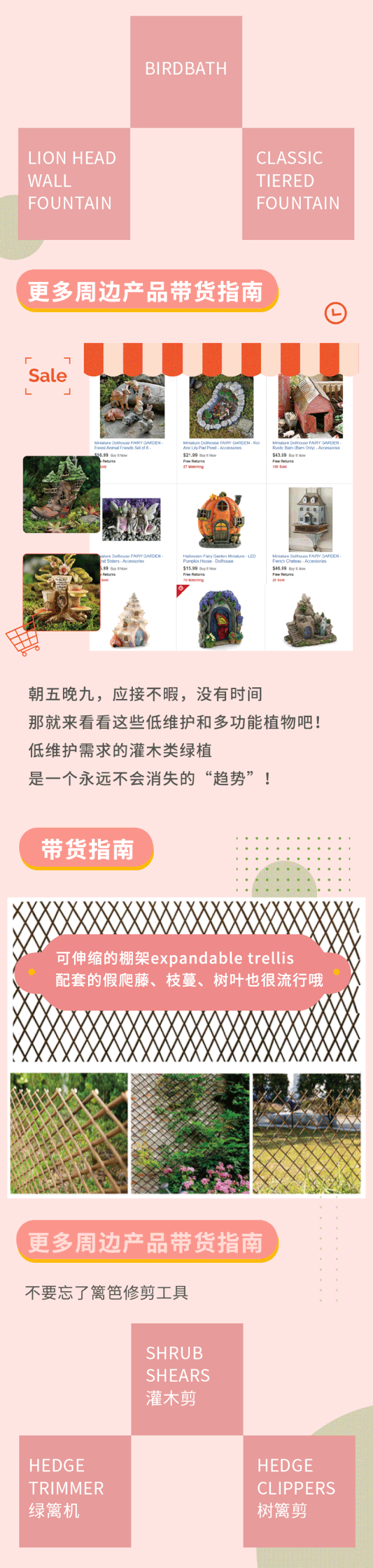 Get这些家居园艺产品趋势，明年3月让你卖到爆！