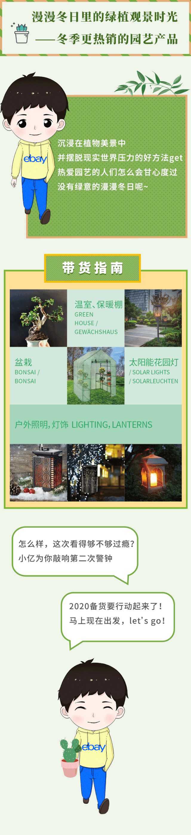 Get这些家居园艺产品趋势，明年3月让你卖到爆！