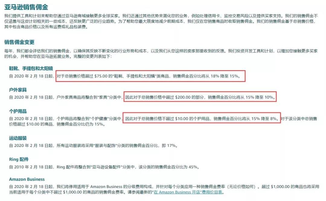 美国亚马逊物流费用和销售佣金变更，卖家该如何应对？