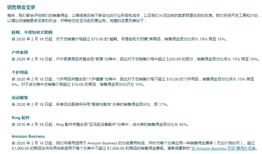 多个FBA费用即将全面上涨！