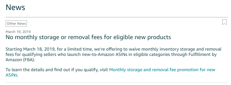 明年FBA新计划！能免除这几个费用！