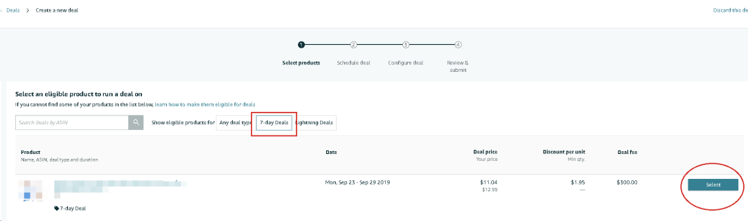 亚马逊秒杀新功能——7 Day Deal