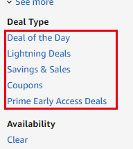 亚马逊秒杀新功能——7 Day Deal