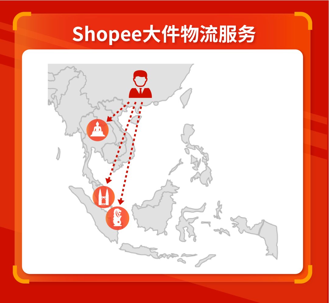 Shopee大件物流服务上线 | 运费降88%，最快5天送达，沙发大床都能运！