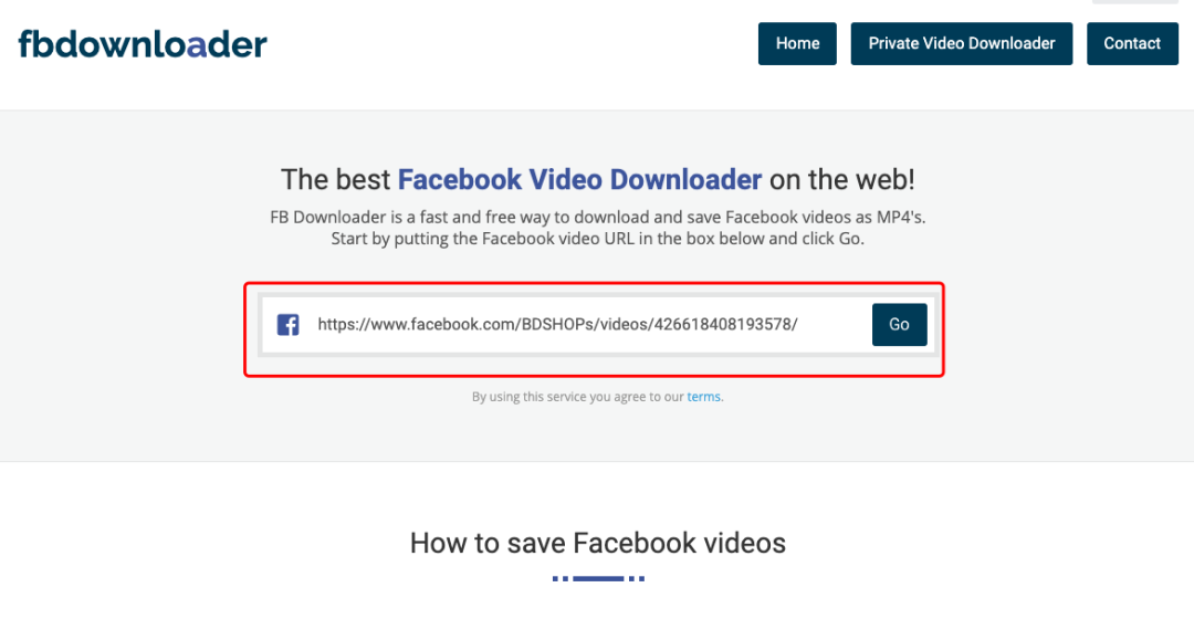 如何下载竞争对手的Facebook广告视频？