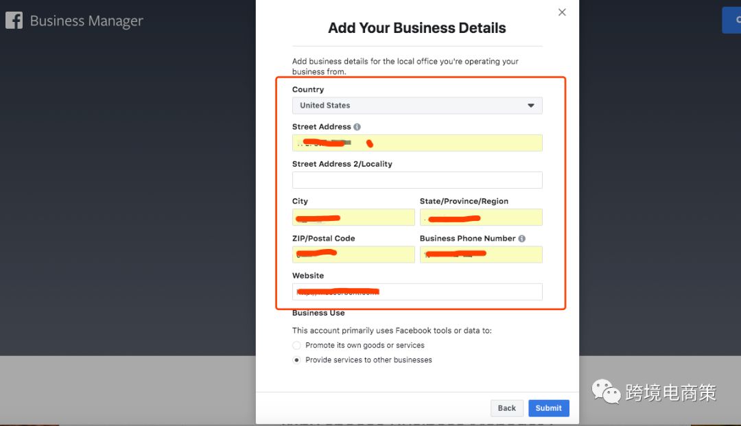 FB创建企业广告账号 Business Ads Manager 【图解】