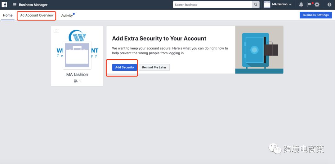 FB创建企业广告账号 Business Ads Manager 【图解】