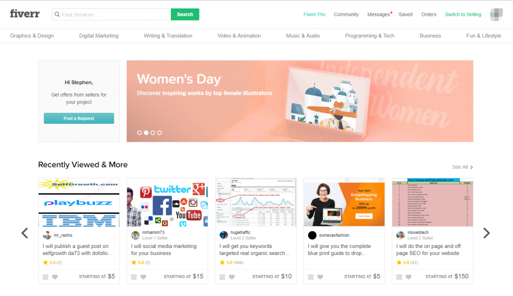 Fiverr外包SEO服务尝试 | 国外水军五毛党值得考虑吗？