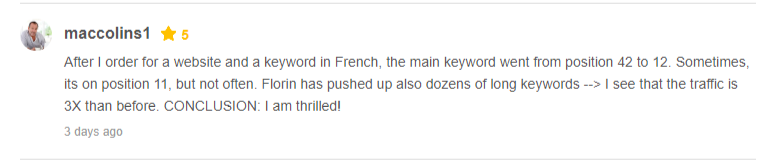 Fiverr外包SEO服务尝试 | 国外水军五毛党值得考虑吗？