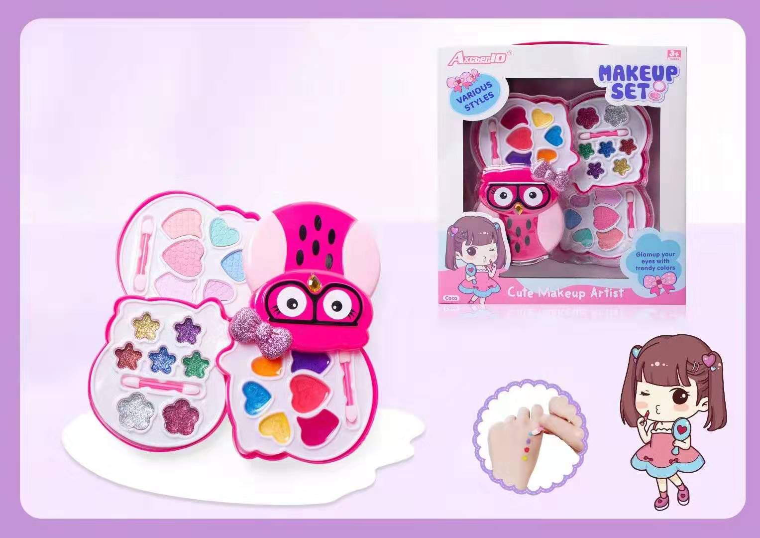 儿童彩妆DIY套装，满足女孩的公主梦