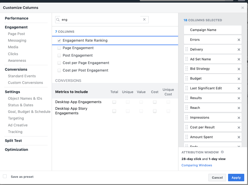 2020年，你需要了解的Facebook广告指标更新