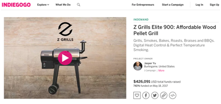 北美众筹和E-commerce