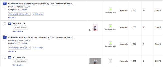 Facebook广告素材如何优化？做A / B测试验一验