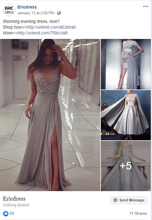 婚纱礼服--FB内容营销攻略