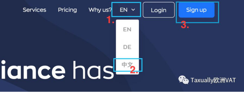 超简单！快速注册Taxually账户进行VAT注册申报！