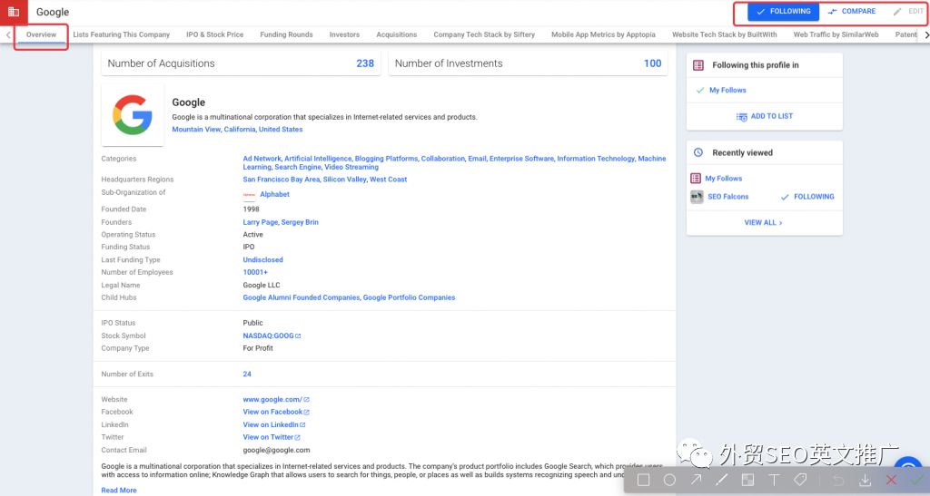 Crunchbase是什么？怎么找客户？