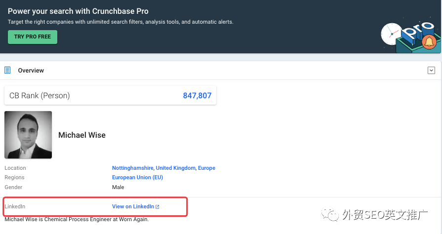 Crunchbase是什么？怎么找客户？