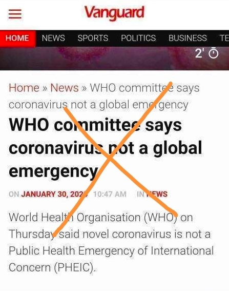 最终决定！世卫组织WHO：新型冠状病毒被认定为“国际关注的突发公共卫生事件”