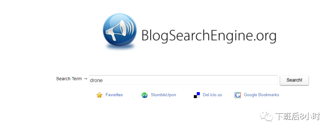 Blog search